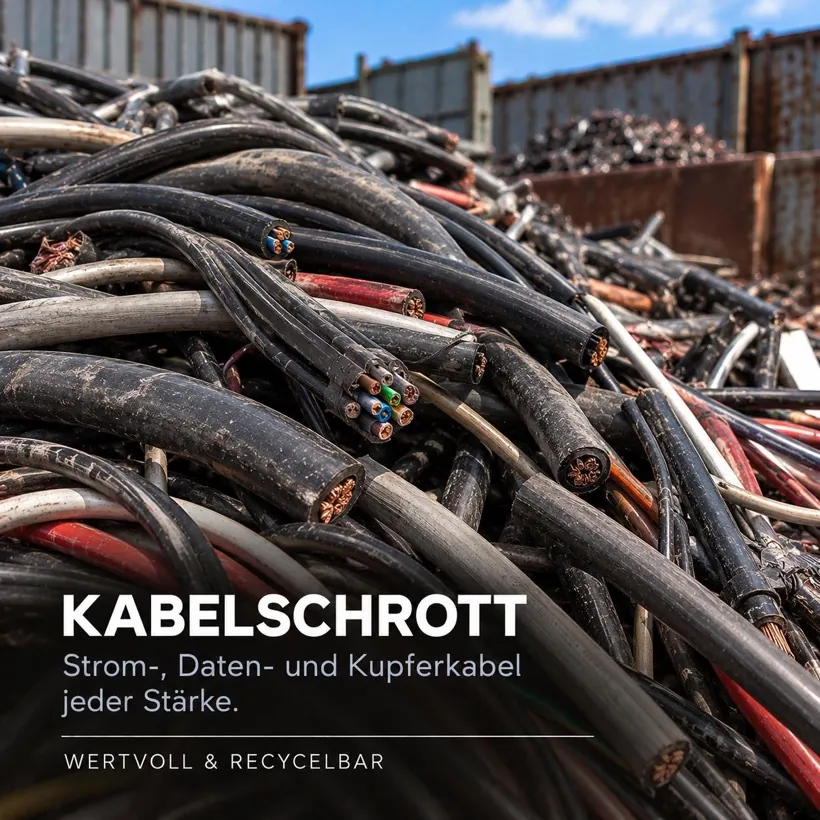 Kabelschrott ankaufen in Leipzig – Strom-, Daten- und Kupferkabel jeder Stärke